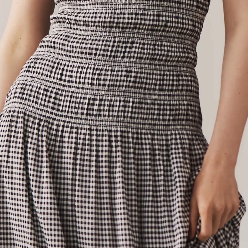Reformation Kiria Puff-Sleeve Smocked A-Line Maxi Dress - Picture 4 of 5
